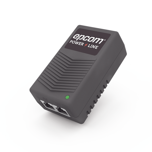 ADPOE2403 Adaptador de pared / Inyector PoE / 24 Vcc / 1 A / Controlado por chip IC / Protección contra OV, OC, SC, UV/  Fácil de instalar