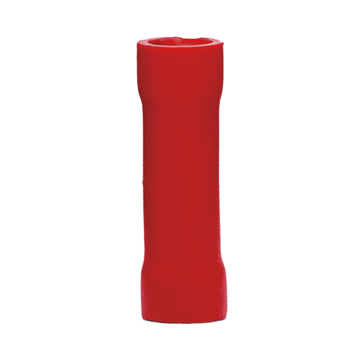 AE-055-90 - Conector a tope aislado / 22 - 16 AWG / Rojo / Paquete de 25 piezas