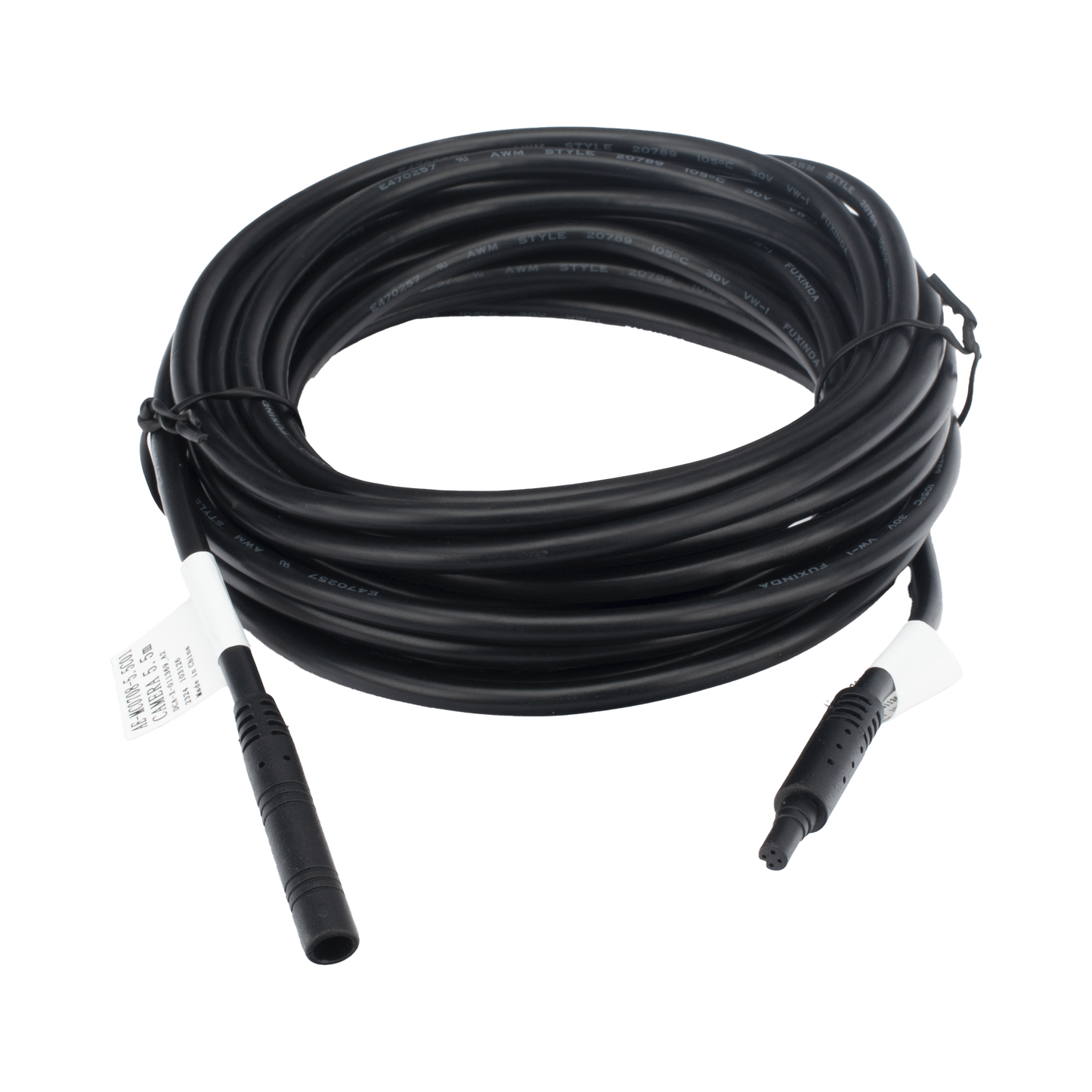 AE-MC0708-5.5C01 Cable Extensor de Vídeo y Audio de 6 Metros / Conector Tipo Aviación / Compatible con Dashcam AE-DI2032G40(B)