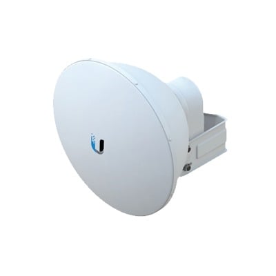 AF-5G23-S45 Antena Direccional airFiber X, ideal para enlaces Punto a Punto (PtP), frecuencia 5 GHz (5.1 - 5.9 GHz) de 23 dBi slant 45