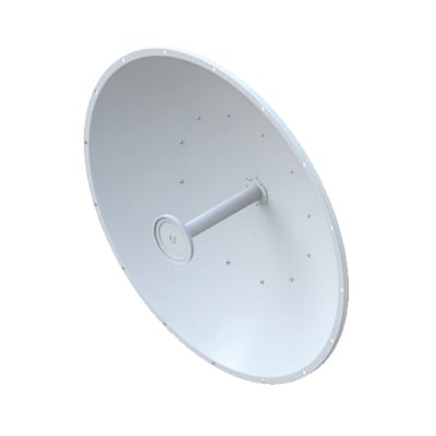AF-5G34-S45 Antena Direccional airFiber X, ideal para enlaces Punto a Punto (PtP), frecuencia 5 GHz (4.9 - 5.8 GHz) de 34 dBi slant 45
