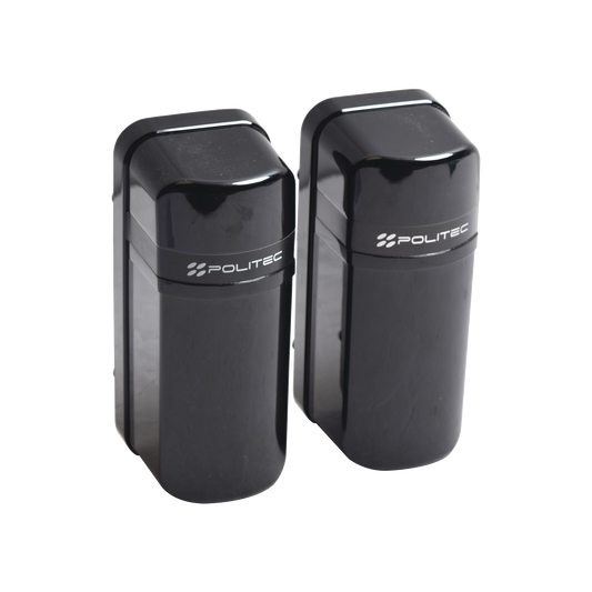 ALES120 Detector Fotoeléctrico / 120 metros de proteccion / IP65 / Inlcuye bracket de instalacion / Compatible con cualquier panel de alarma / Cableado