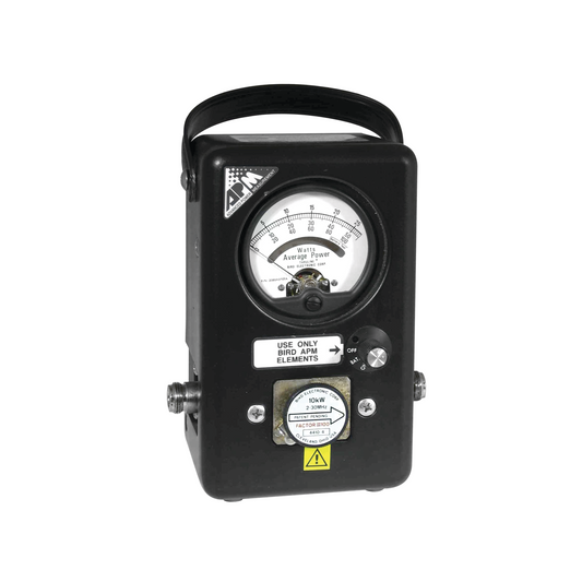 Wattmetro Medidor de Potencia para Comunicación Digital de Lectura Promedio, usa Elementos de la Serie APM (No Incluidos).