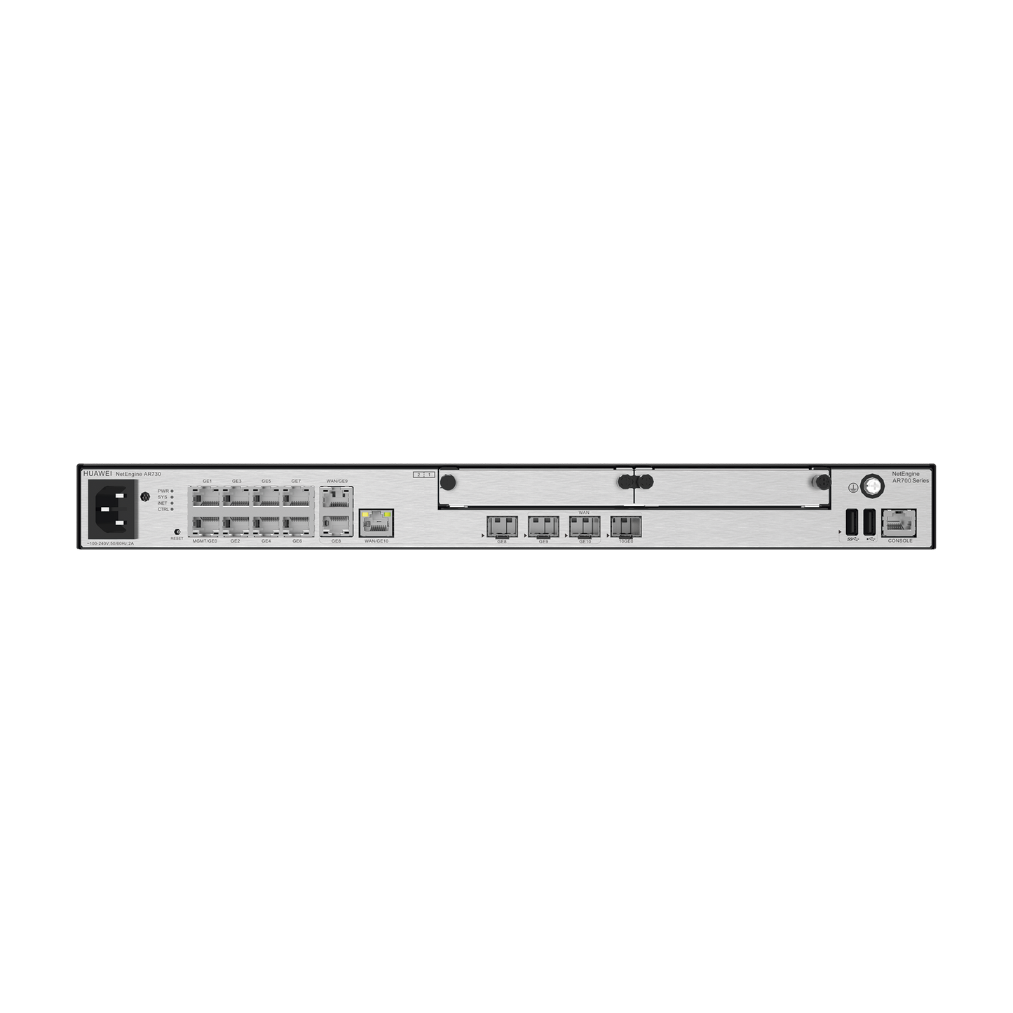 AR730 - Router Empresarial / 2 puertos 10/100/1000 Mbps combo 2 puerto SFP + 1 puerto SFP+ (WAN) / 8 puerto 10/100/1000 Mbps(WAN/LAN) / Rendimiento 6 Gbps / VPN / Balanceo de Cargas / Hasta 1200 Clientes / Administración Nube Gratis
