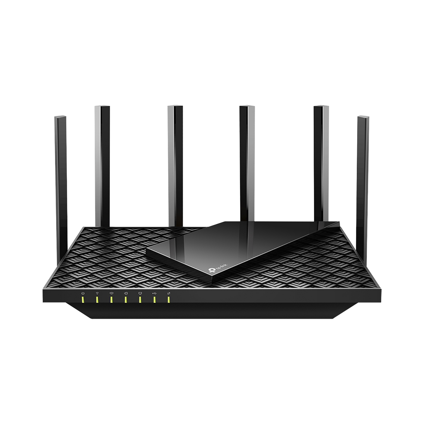ARCHERAX73 - Router WiFi 6 Doble Banda / AX5400 MU-MIMO 4X4 y OFDMA / 1 puerto WAN 10/100/1000 Mbps / 4 puertos LAN 10/100/1000 Mbps / 1 puerto USB 3.0 / 6 potentes antenas / Administración App (Tether) o Página web / Protección HomeShield