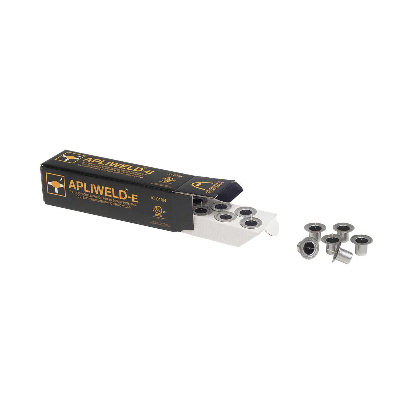 AT-010-N - Apliweld-E. Iniciador Electrónico para Soldadura Exotérmica, 10 piezas.