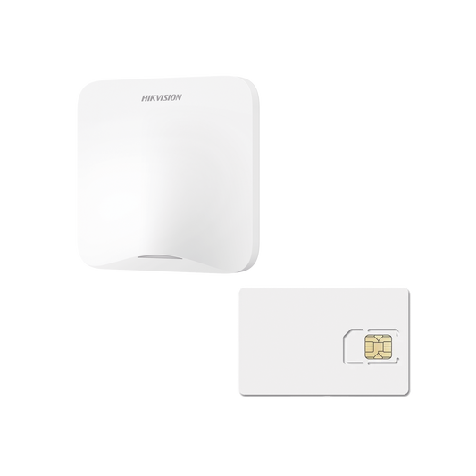 AXHOME-KIT-GSM-1Y (AX HOME) KIT de Alarma AX HOME / Incluye: 1 Hub con batería de respaldo / 1 año de Servicio de Datos 600MB / Wi-Fi / 3G/4G / Compatible con Hik-Connect P2P