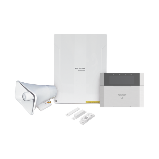 AXHYBRIDPRO-KIT KIT Panel de Alarma  AX HYBRID PRO / 1 Panel Híbrido / 1 Teclado LCD / 1 Contacto Magnético / 1 Sirena de 30 Watts