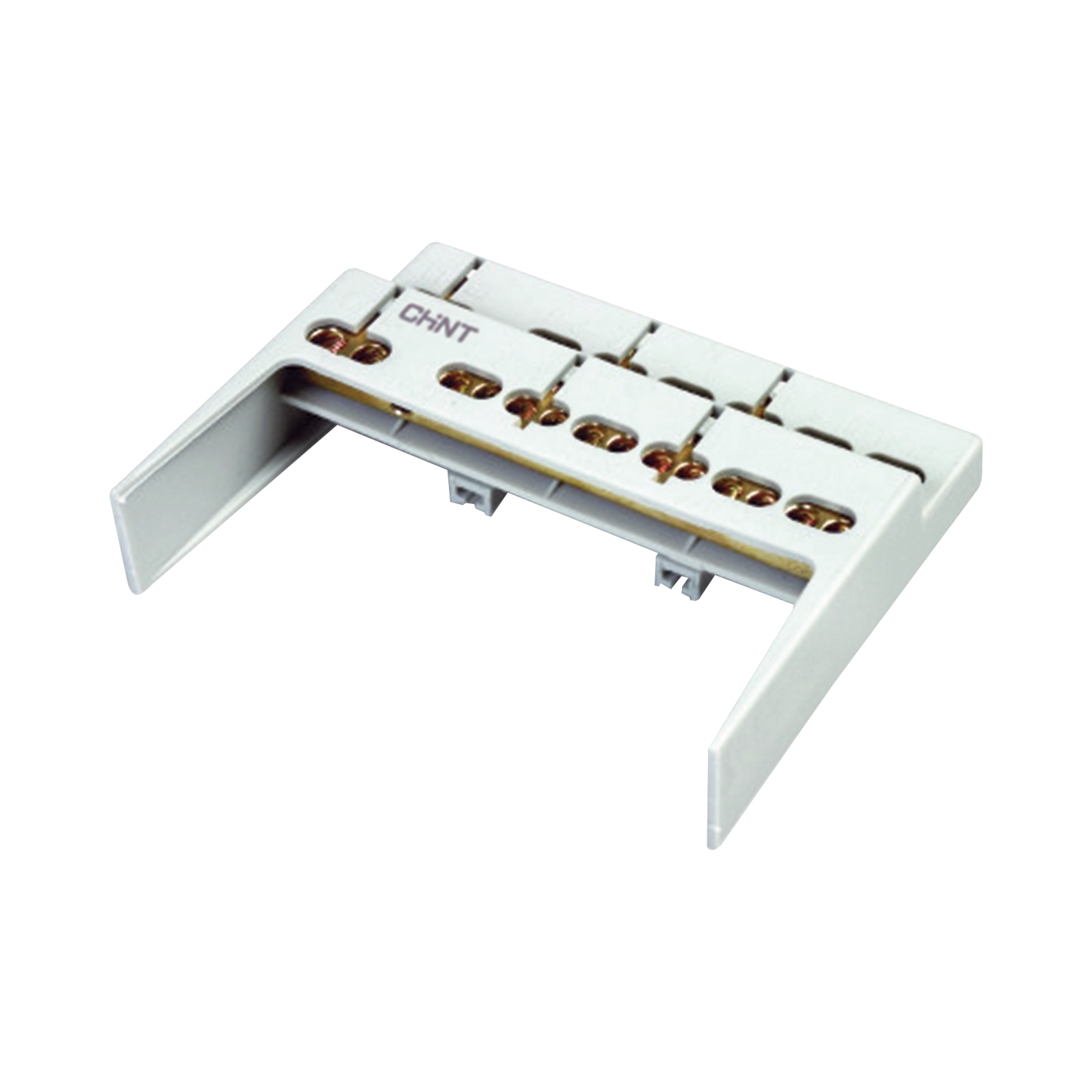 BC40M04 - Soporte + Barra de Conexion (4 MOD) (4+2 ENTR.) IP40