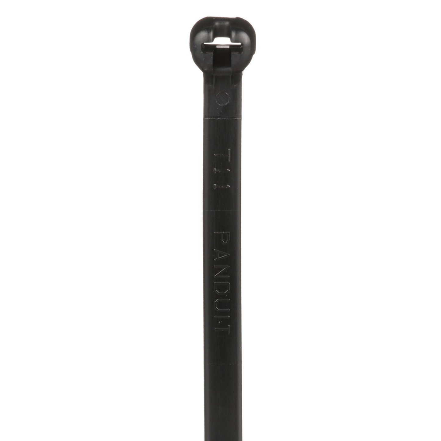 BT2S-M0 - Cincho de Nylon 6.6 Dome-Top®, Con Lengüeta de Bloqueo de Acero Inoxidable, 203 mm largo x 4.7mm ancho, Color Negro, Exterior Resistente a Rayos UV, Paquete de 1000pz