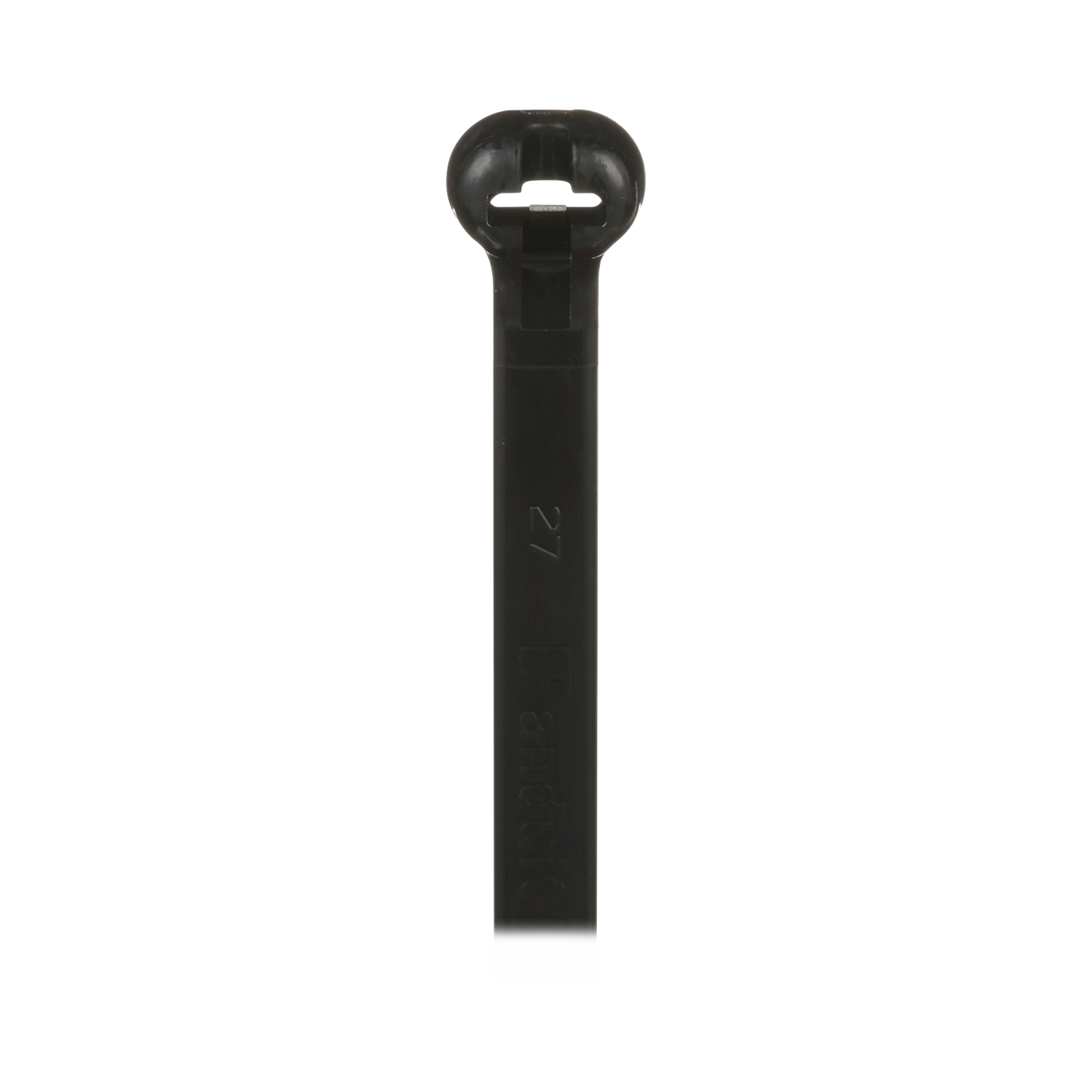BT4LH-TL0 - Cincho Dome-Top Nylon 6.6, 378mm largo x 7mm ancho, Color Negro. Paquete de 250 piezas