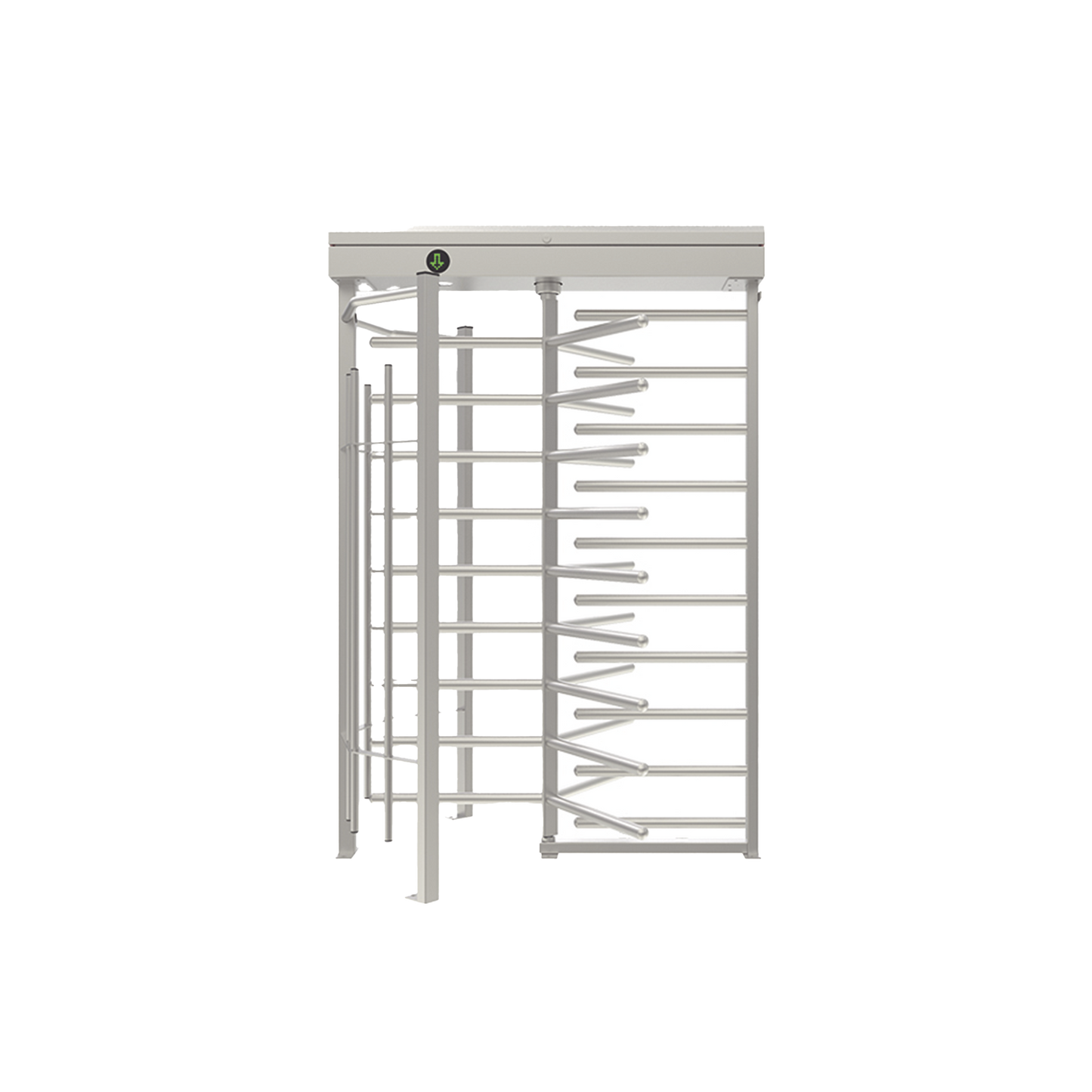 BTC300S Torniquete Sencillo / Cuerpo Completo / Fabricado En Acero Inoxidable Grado 304 / Bidireccional / Compatible Con Cualquier Control de Acceso