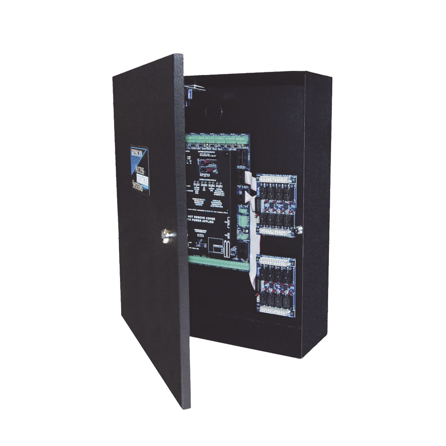CA4500 Controlador de Acceso con Gabinete / 4 Lectoras / Doble Procesador / +50 Formatos de Tarjetas Compatibles / 45,000 Tarjetas