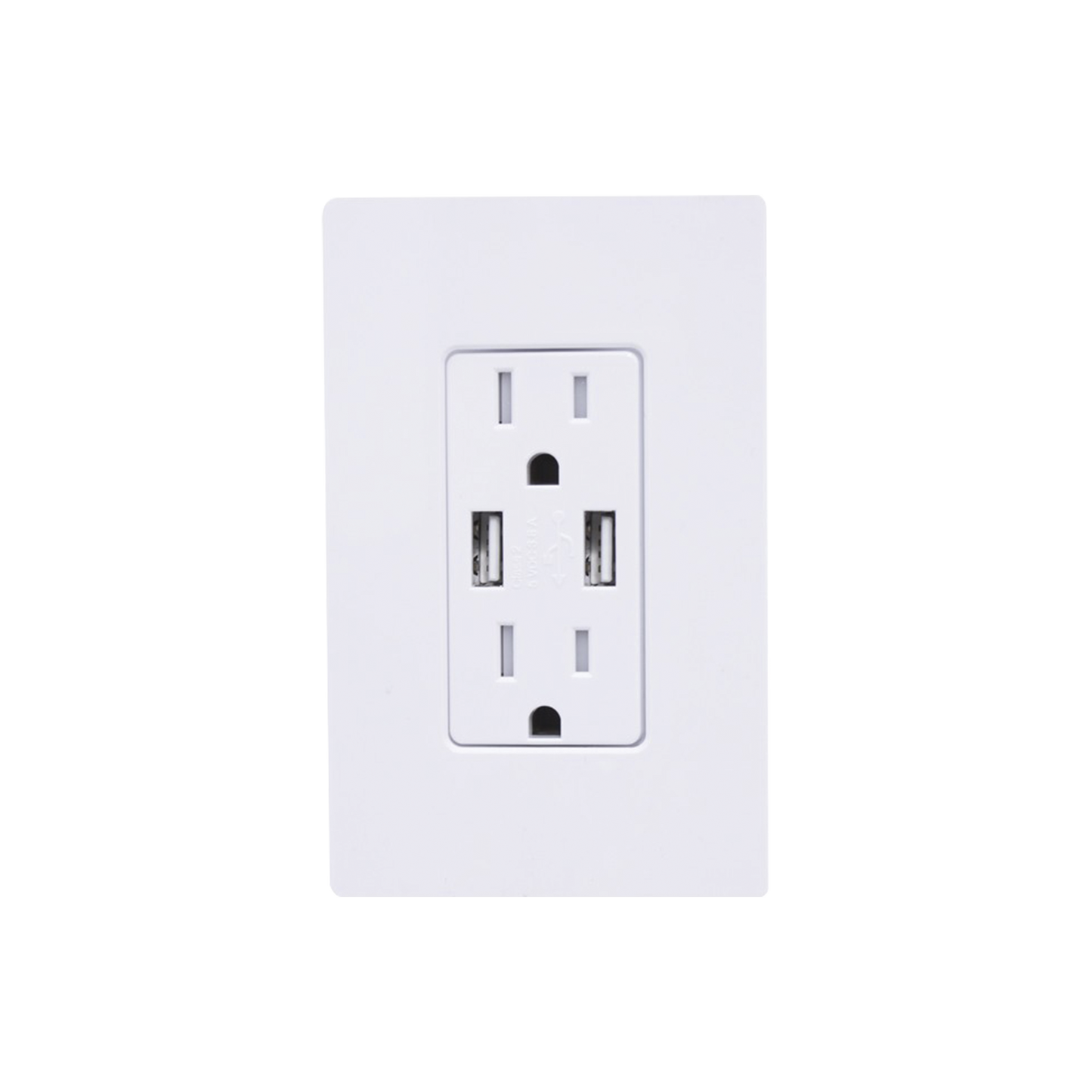 CAR15UBTRWH TOMACORRIENTE 15 AMP CONECTOR USB