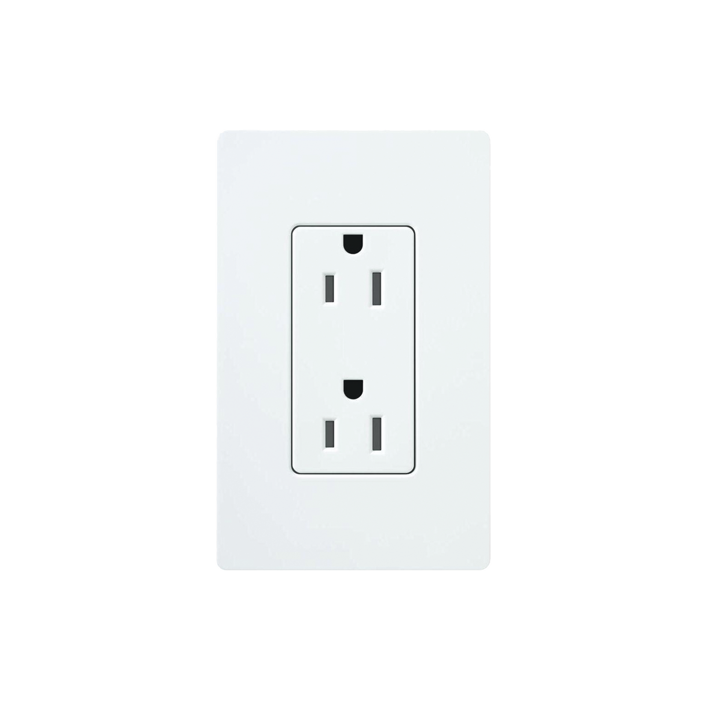 CAR15WH - Tomacorriente receptáculo convencional 120V, 15A, color blanco.