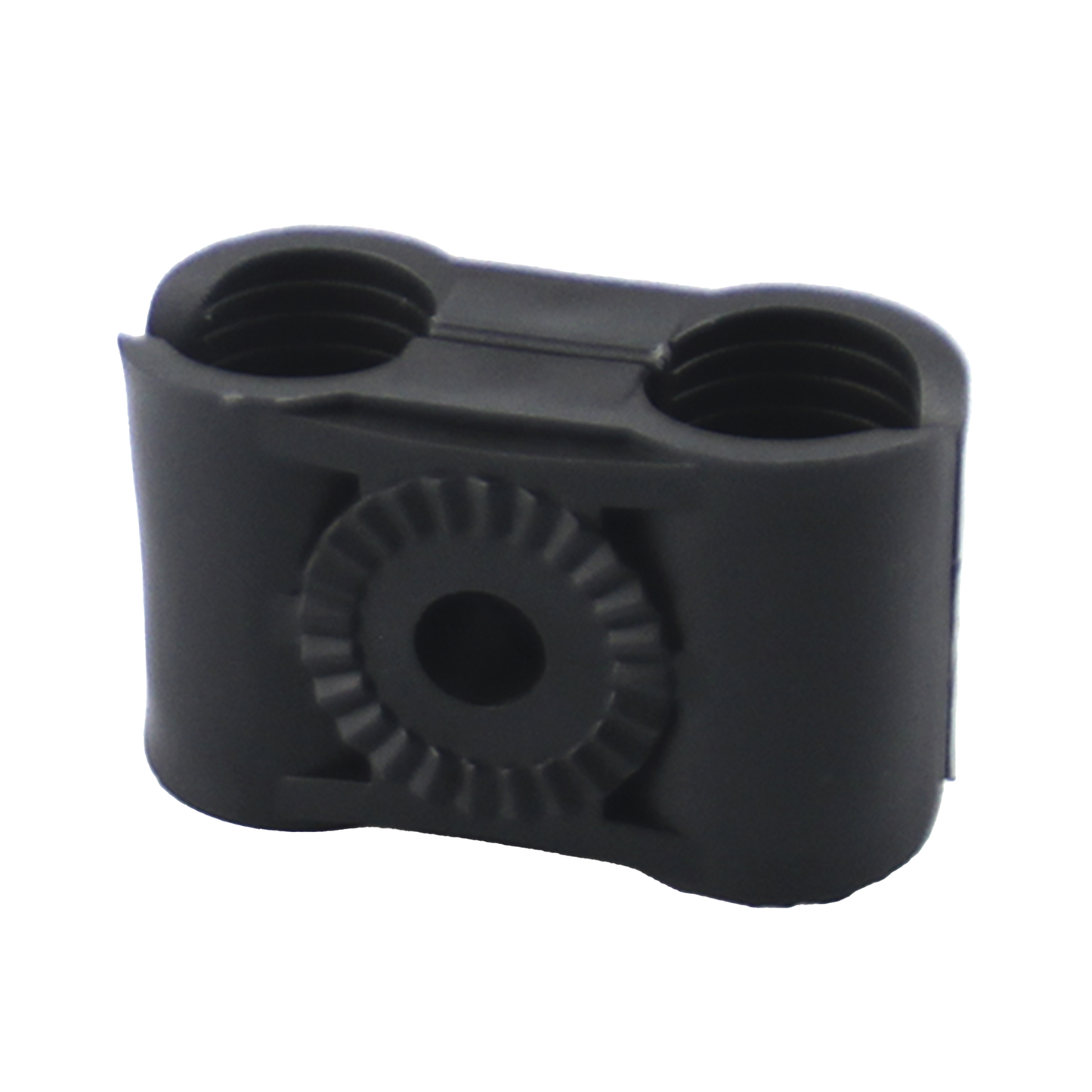 CB-12 - Paquete de 10 Sujetadores Plasticos Para Cable Coaxial de 1/2"