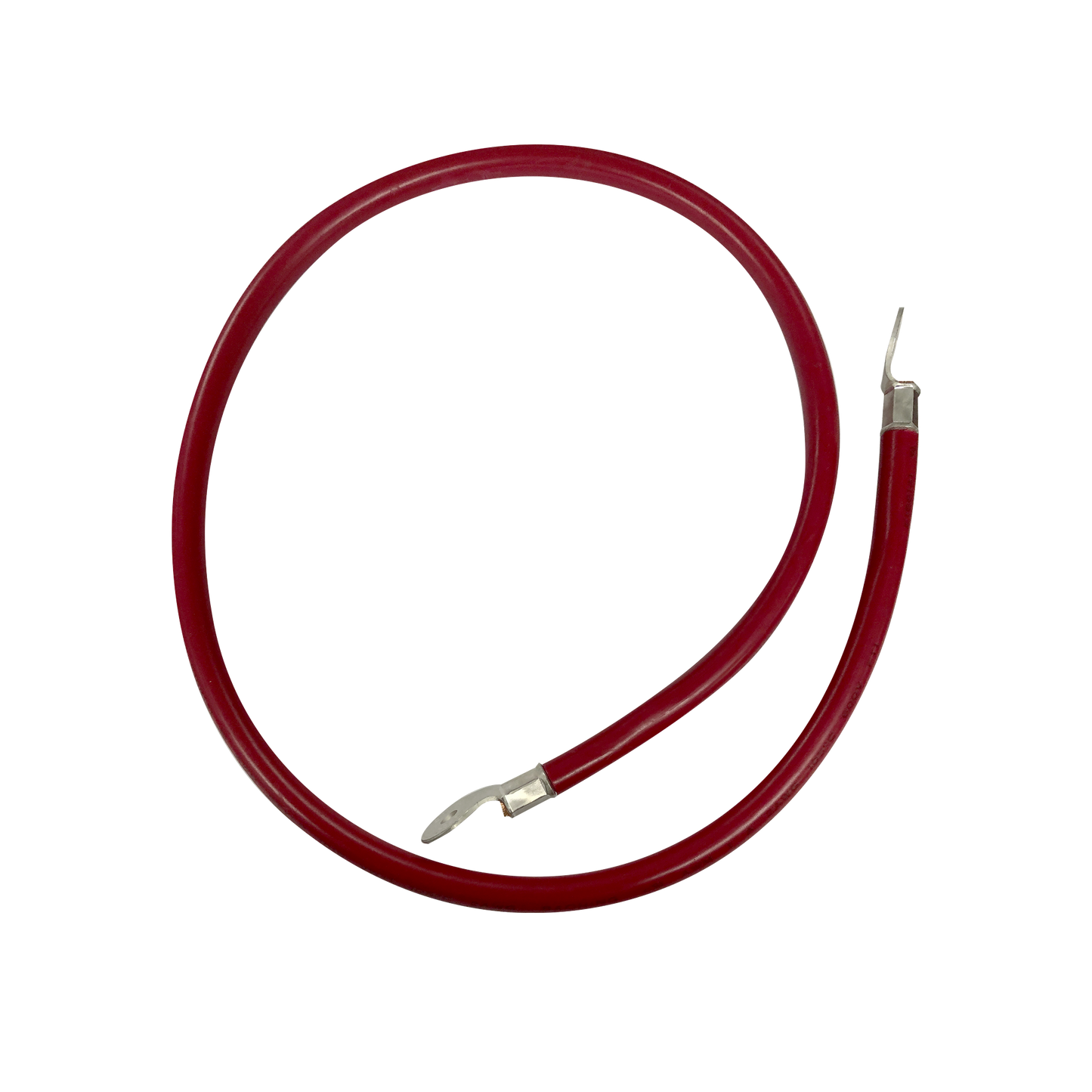 CBL-AWG2-1R - Cable para Baterías 1 m, Rojo, Calibre 2 AWG con Terminales de Ojo en Ambos Extremos