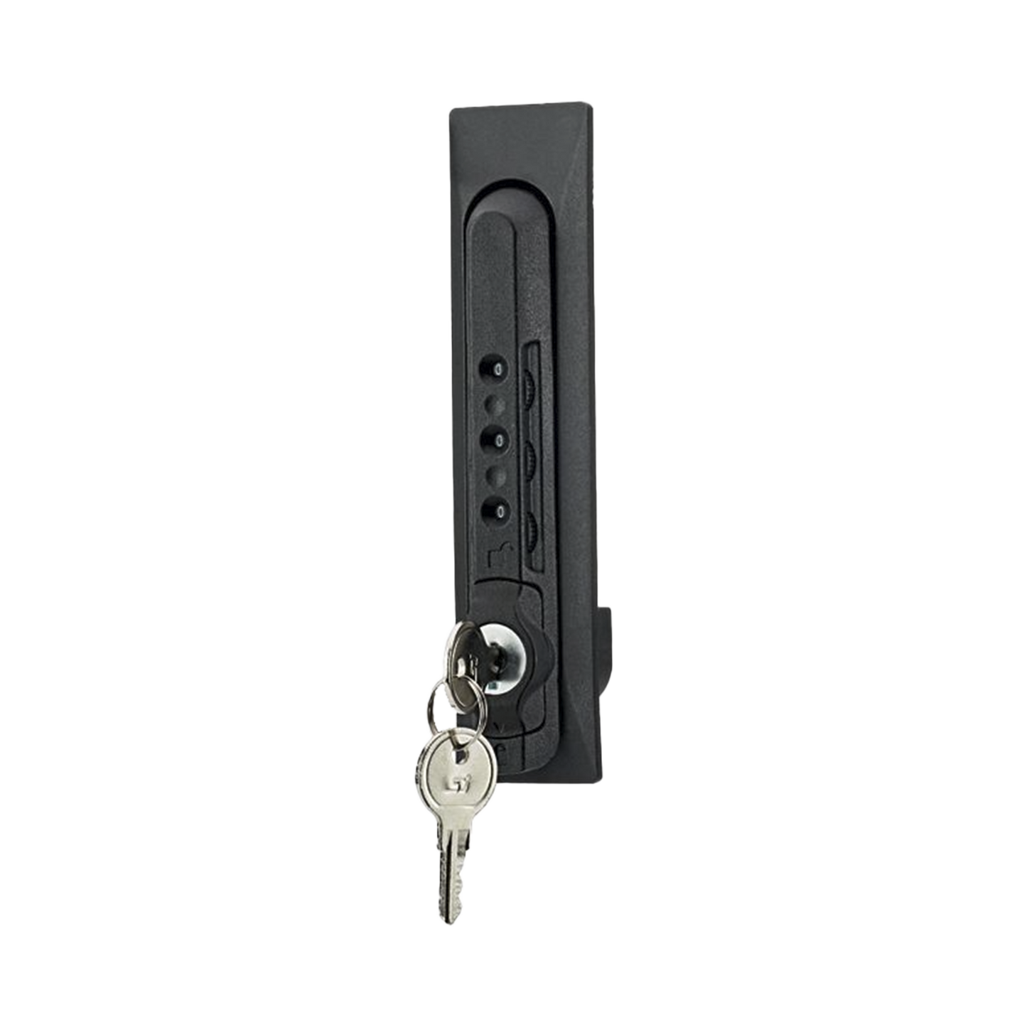 CCL3 - Chapa de Combinación de 3 Dígitos con Llave, Compatible con Gabinetes Tipo N, Tipo S y Tipo D de Panduit, Color Negro