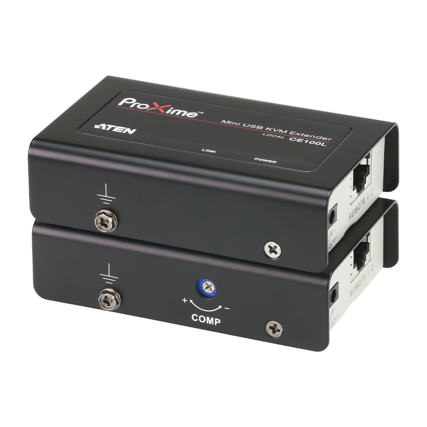 CE100 - Extensor KVM USB | Acceso remoto PC | Hasta 100 m Cat5e | 1920x1200 | Protección ESD | Ajuste deskew
