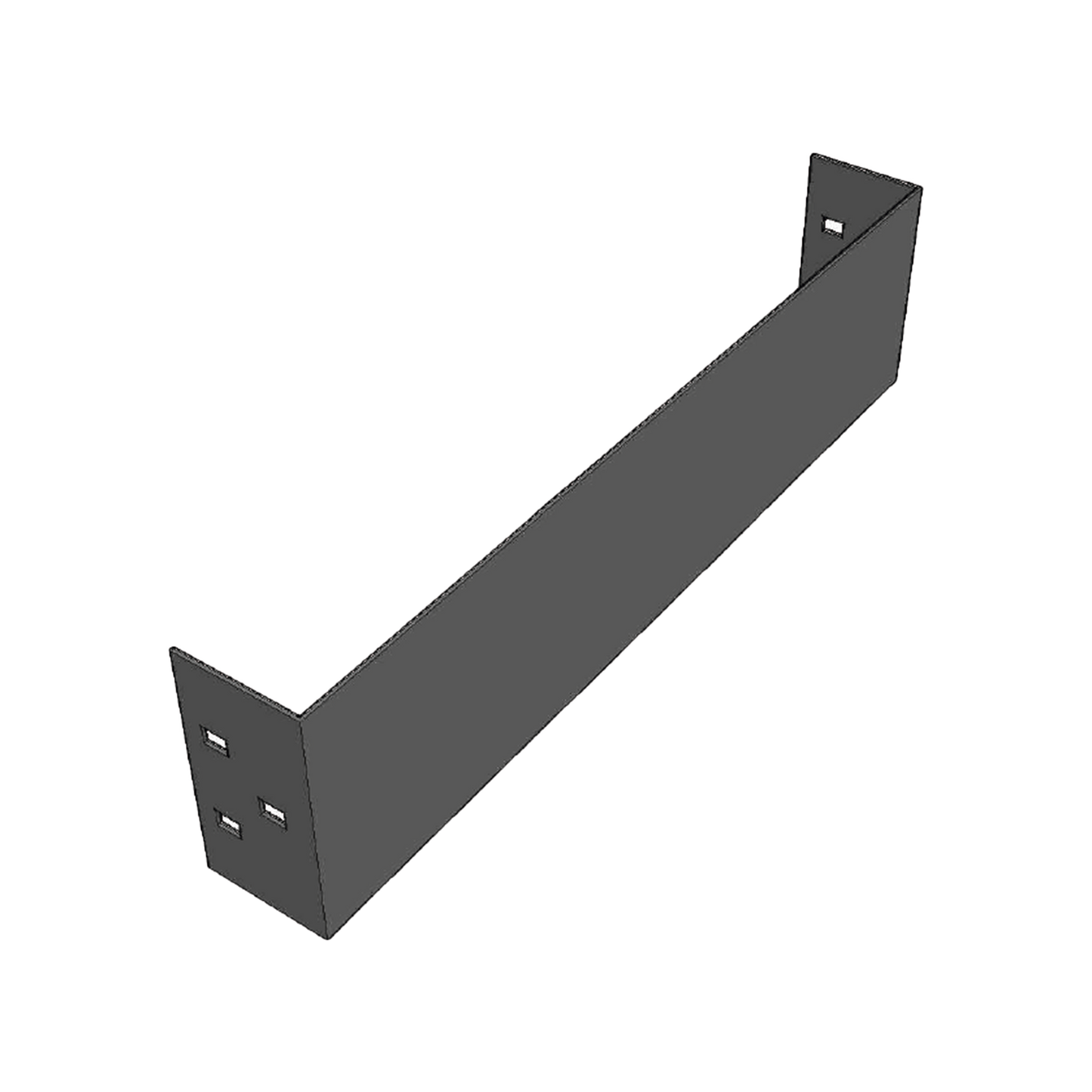 CH-PCE812ALK - Placa de Cierre para Escalera de Aluminio / Peralte 3 1/4" / Ancho 12" / Incluye Tornillería (CHPCE314X12AK)