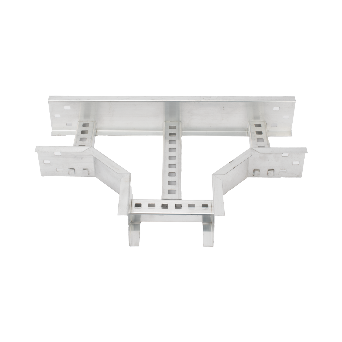 CH-THE8R8X6AK - Derivación "T" Horizontal de Aluminio Perfil Z / Peralte 3 1/4" / Ancho 6"/ Radio 8" / Incluye Tornillería (CHTHEZ314R8X6AK)