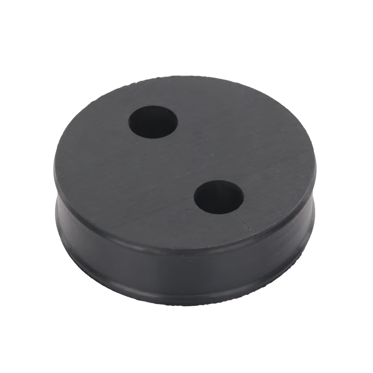 CI212 - Inserto de Caucho de 4" Con Dos Orificios para Cable de 1/2 in