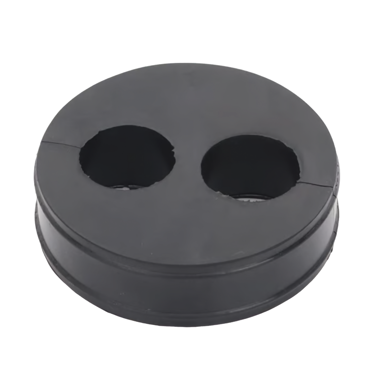 CI-2-78 - Inserto de Caucho de 4" Con Dos Orificios para Cable de 7/8 in