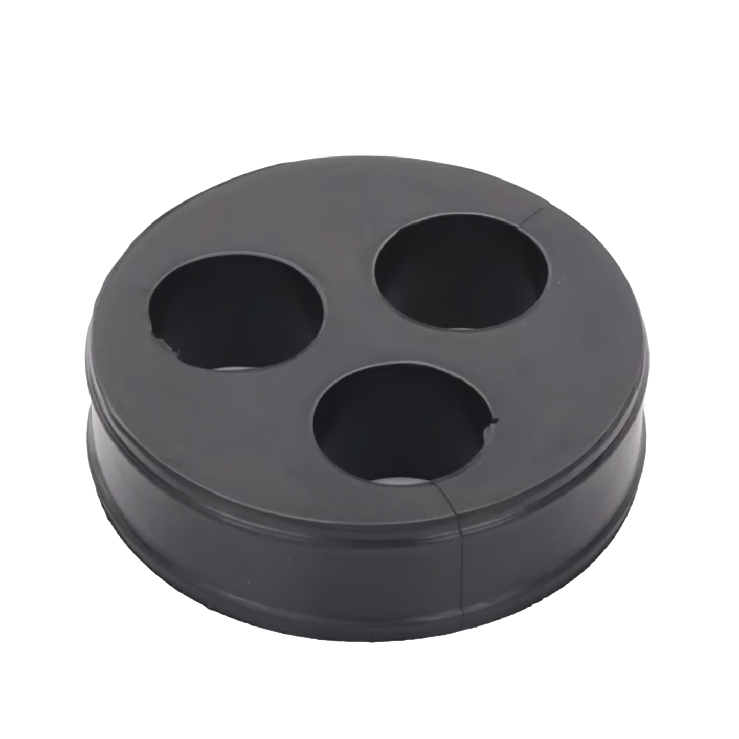 CI-3-78 - Inserto de Caucho de 4" Con Tres Orificios para Cable de 7/8 in
