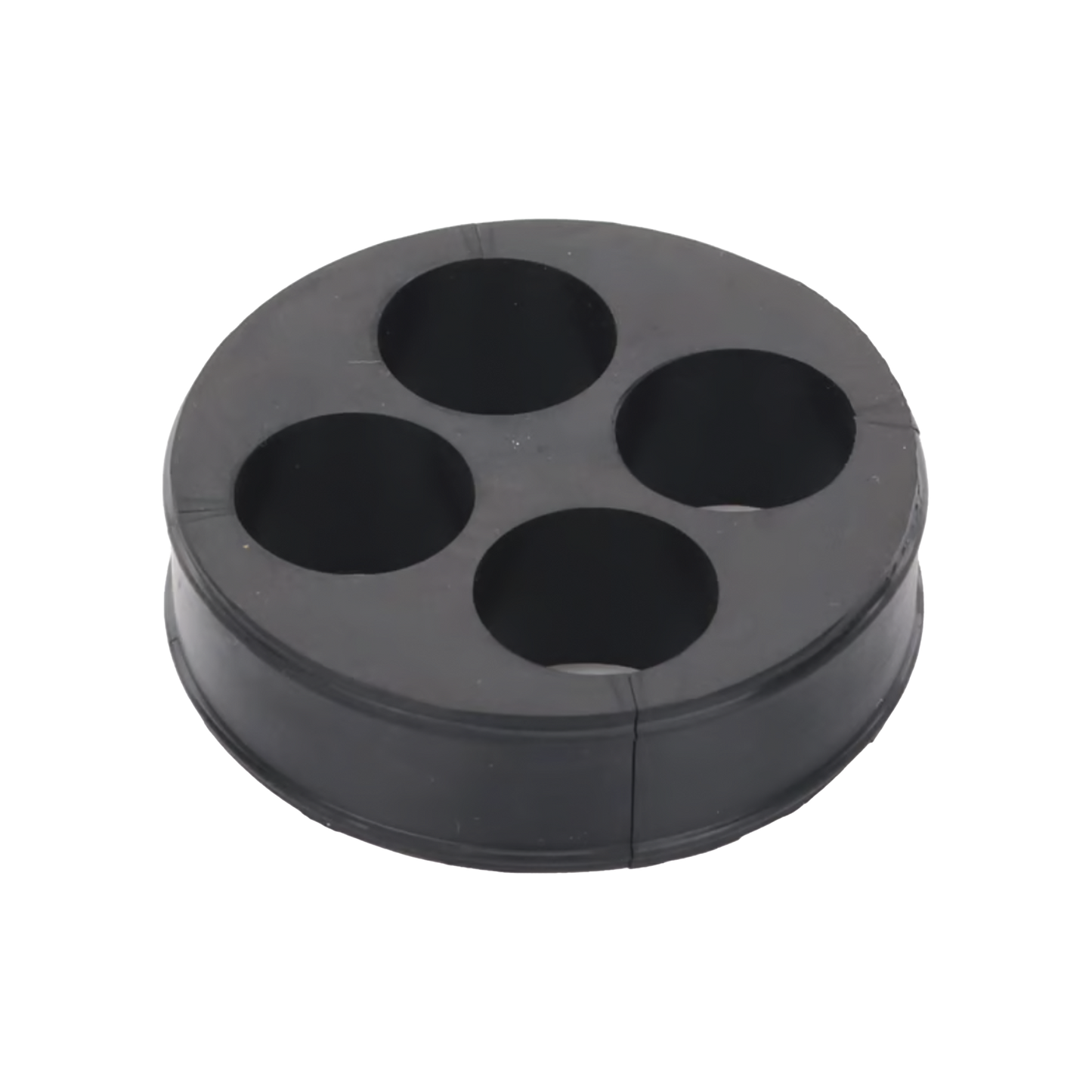 CI-4-78 - Inserto de Caucho de 4" Con Cuatro Orificios para Cable de 7/8 in