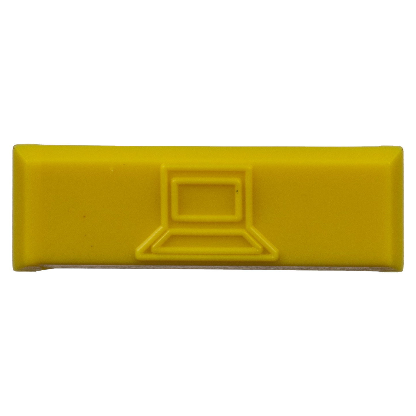 CIDYL-C - Paquete de 100 Iconos de Datos de Instalaci�n a Presi�n, Para Jacks Mini-Com de Panduit, De Pl�stico, Color Amarillo