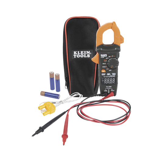 CL-390 Amperímetro Digital de Gancho, Rango Automático de  400 A CA/CD. (MIDE CORRIENTE DIRECTA)