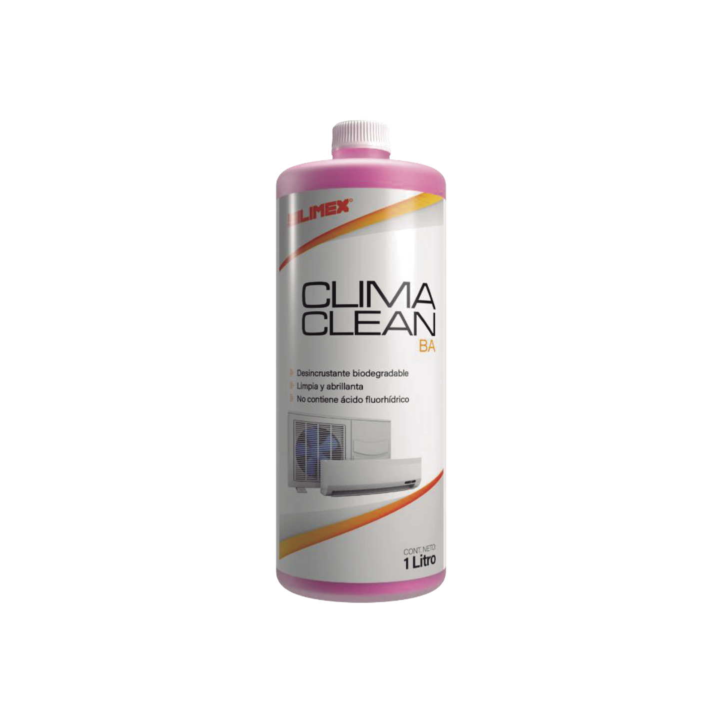 CLIMA-CLEAN-BA - CLIMA CLEAN BA Limpiador Espumoso, Biodegradable y a Base de Agua que Garantiza una Limpieza Profunda y Profesional en Serpentines de Minisplits, Mejorando su Eficiencia y Prolongando su Vida �til