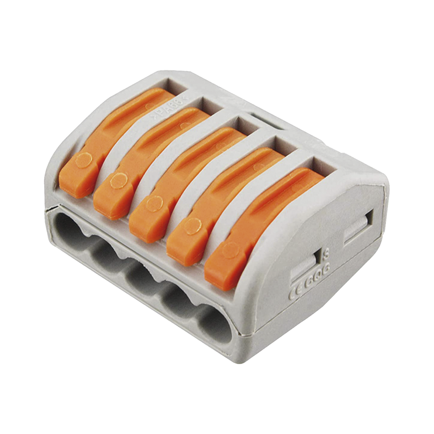 CON-1006 - Conector Compacto para 1 Cable de Entrada 4 Cables de Salida / Cables Compatibles 12AWG-28AWG