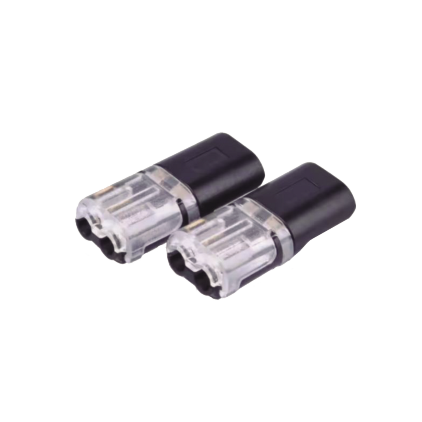 CON-10-19 - Bolsa con 25 conectores / Enchufables / Para 2 cables / compatibles en calibre 22 al 18 AWG
