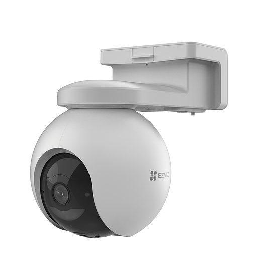 CS-EB8-4G Camara de Batería Recargable  / 4G Multicarrier /  Compatible con Panel Solar CS-CMT-SOLARPANEL-E conector Tipo C / Seguimiento Inteligente / Visión Nocturna a Color / Detección humana  / Exterior Con Potección