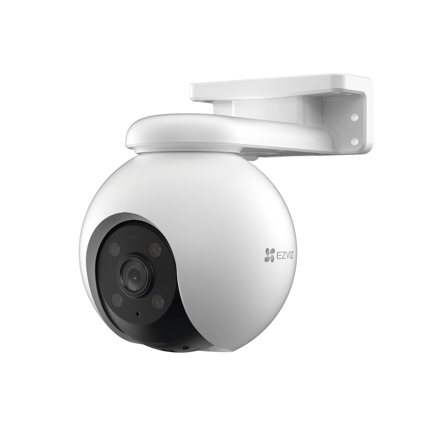 CS-H8-2K Cámara PT WiFi / 3 Megapixel (2K) / Detección humana / Sirena / Luz Parpadeante / audio de Dos Vías / Colores en Oscuridad / Autoseguimiento / Micro SD / Preset / Exterior