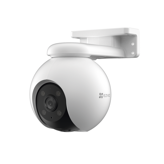 CS-H8-2K Cámara PT WiFi / 3 Megapixel (2K)  / Detección humana / Sirena / Luz Parpadeante / audio de Dos Vías / Colores en Oscuridad / Autoseguimiento / Micro SD / Preset / Exterior