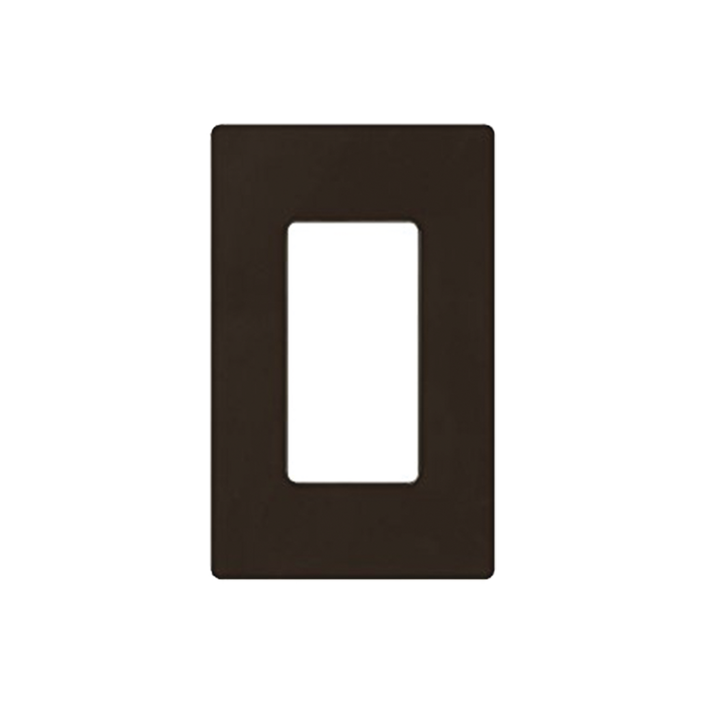 CW1-BR Placa de pared color café, para un Control Remoto PICO, switch o atenuador.