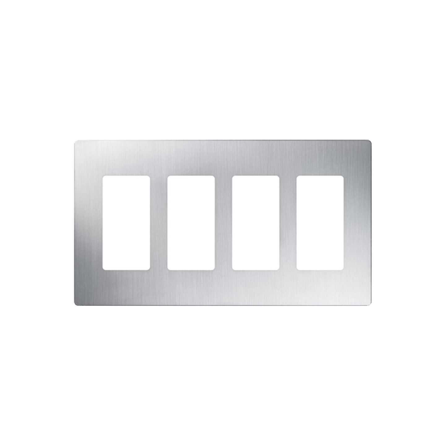 CW4-SS - PLACA DE PARED, COLOR SS 4 ESPACIOS