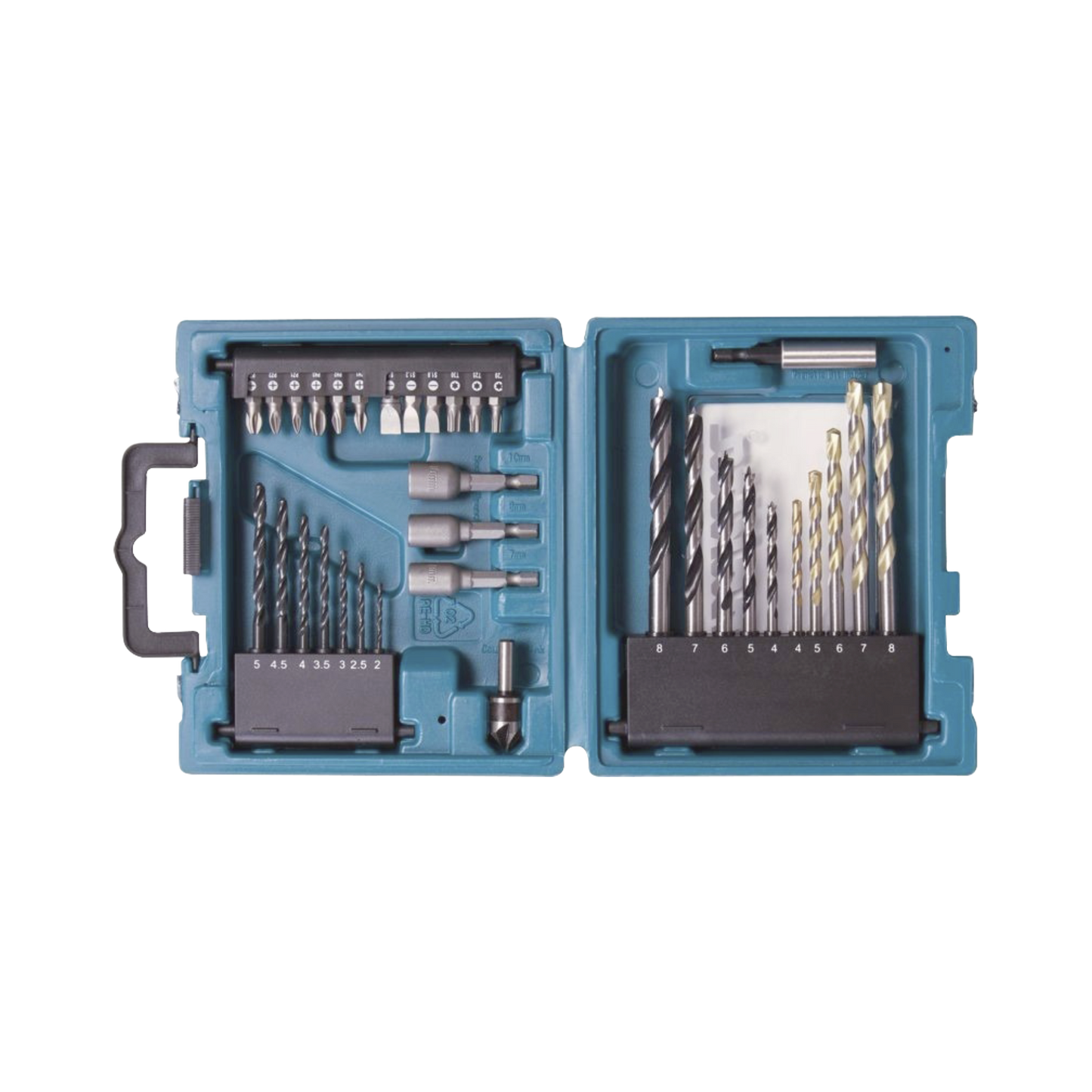 D-36980 - Juego de accesorios multipropósito 34 piezas brocas y puntas para atornillar