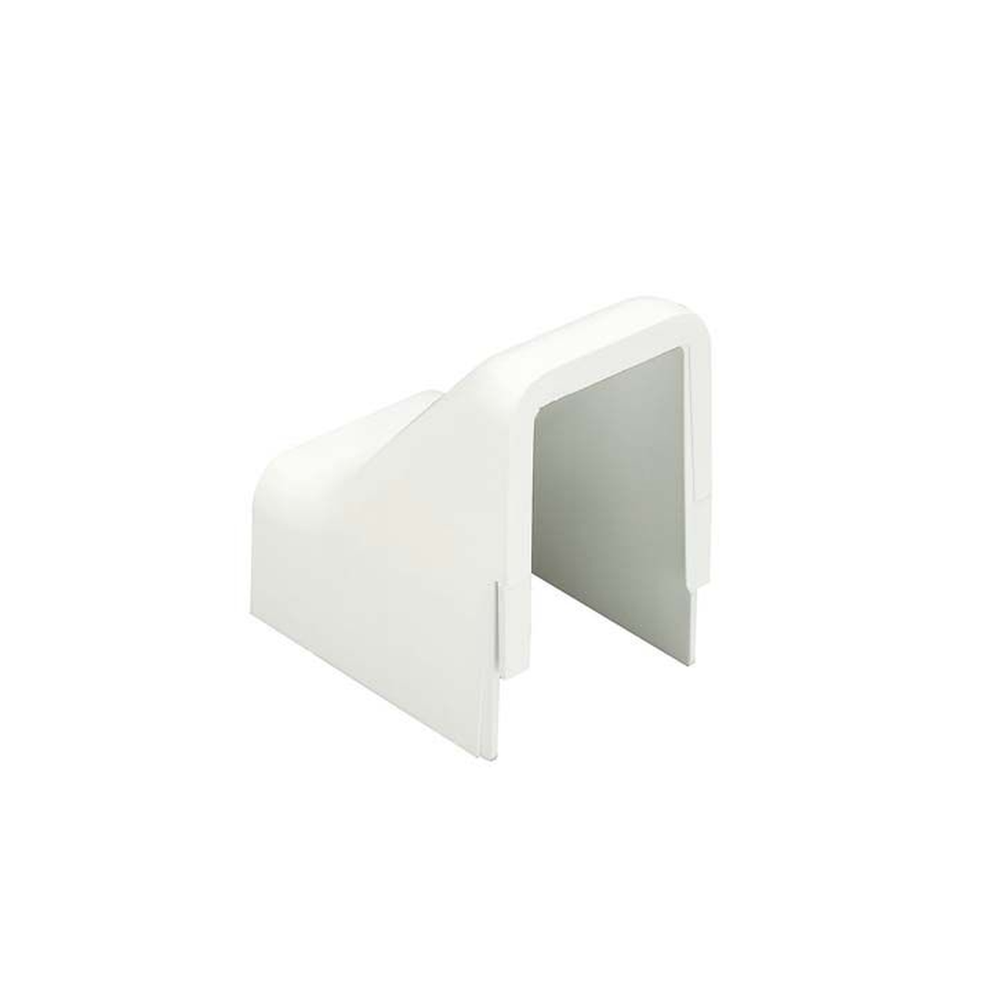 DCF10WH-X - Conexión para techo falso/entrada, para uso con canaleta LD10, material ABS, Color Blanco
