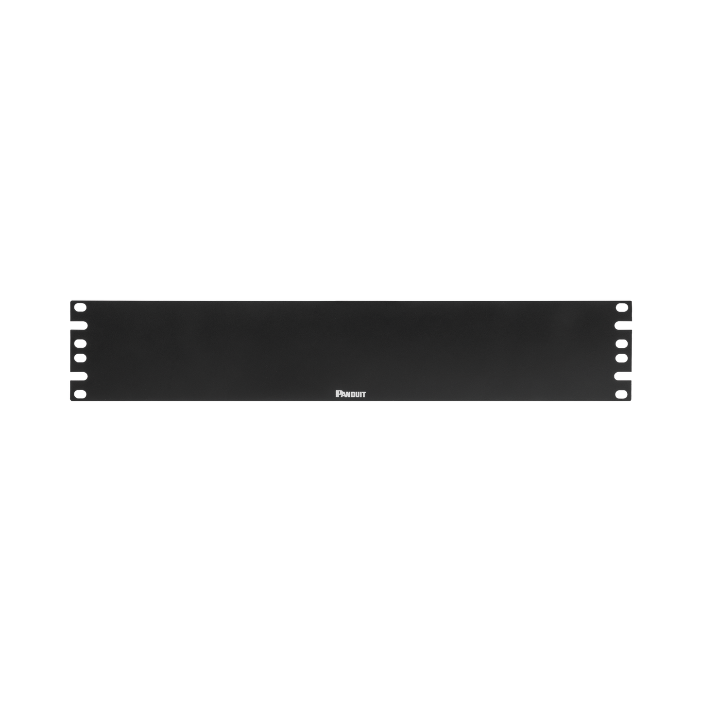 DPFP2 - Tapa Ciega Para Rack Estándar de 19in, Plano, de Acero, 2UR, Color Negro