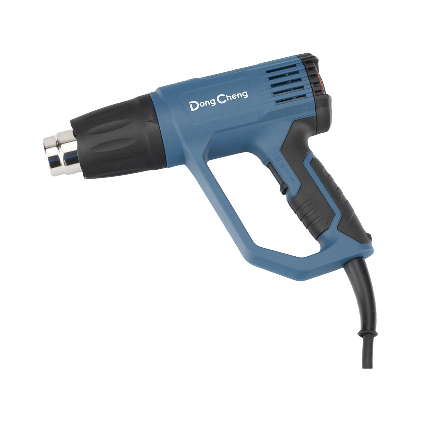 DQB-03-1600 - Pistola de Calor de 1600W, con 3 niveles de Temperatura variable, Incluye 2 Boquillas