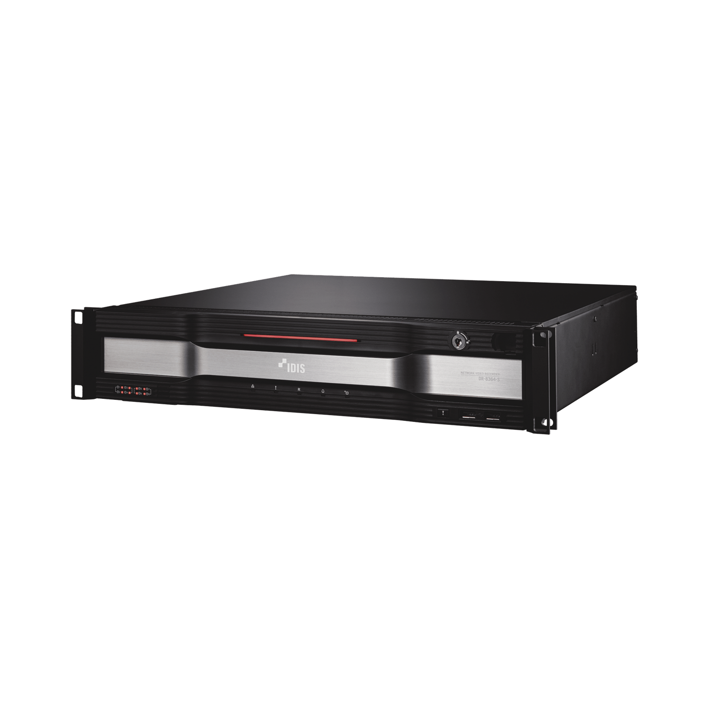 DR-8364F FAILOVER para NVR IDIS 4K UHD | 64CH H.265 | FailOver | Transmisión con 2 Puertos de Fibra Optica inter-construido |