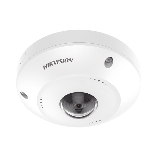 DS-2CD2945FWD Fisheye IP 4 Megapixel / Panorámica 180° - 360° / Exterior IP67 / IK10 / PoE / Múltiples Vistas por iVMS-4200