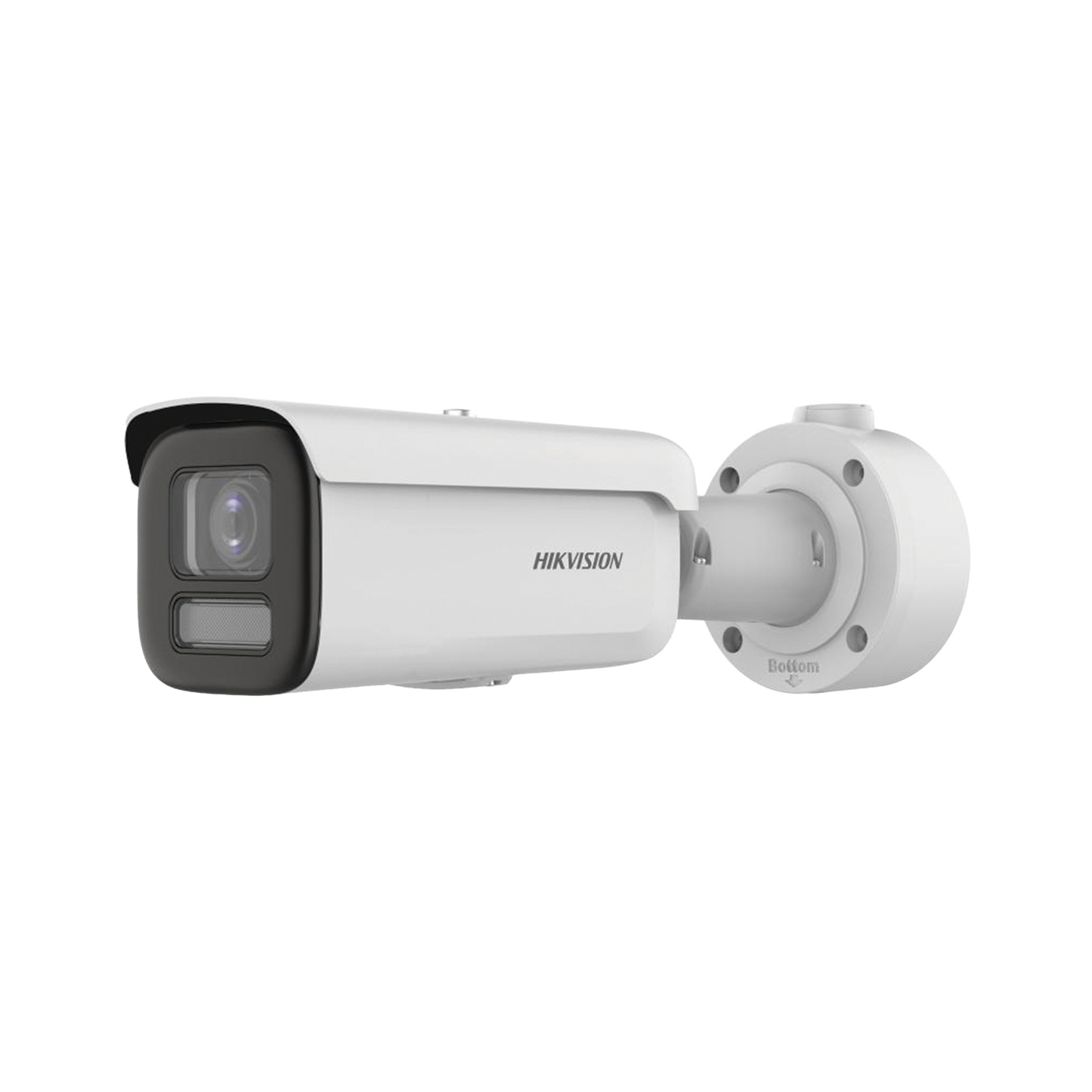 DS-2CD3T86G2H-LISU Bala IP 8 Megapixel / Lente 4 mm / Dual Light (60 mts IR + 60 mts Luz Blanca ) / Darkfighter S / Exterior IP67 / WDR 130 dB / 4 Analíticos: AcuSense, Deteccion Facial, Conteo de Personas por Cruce y Zona