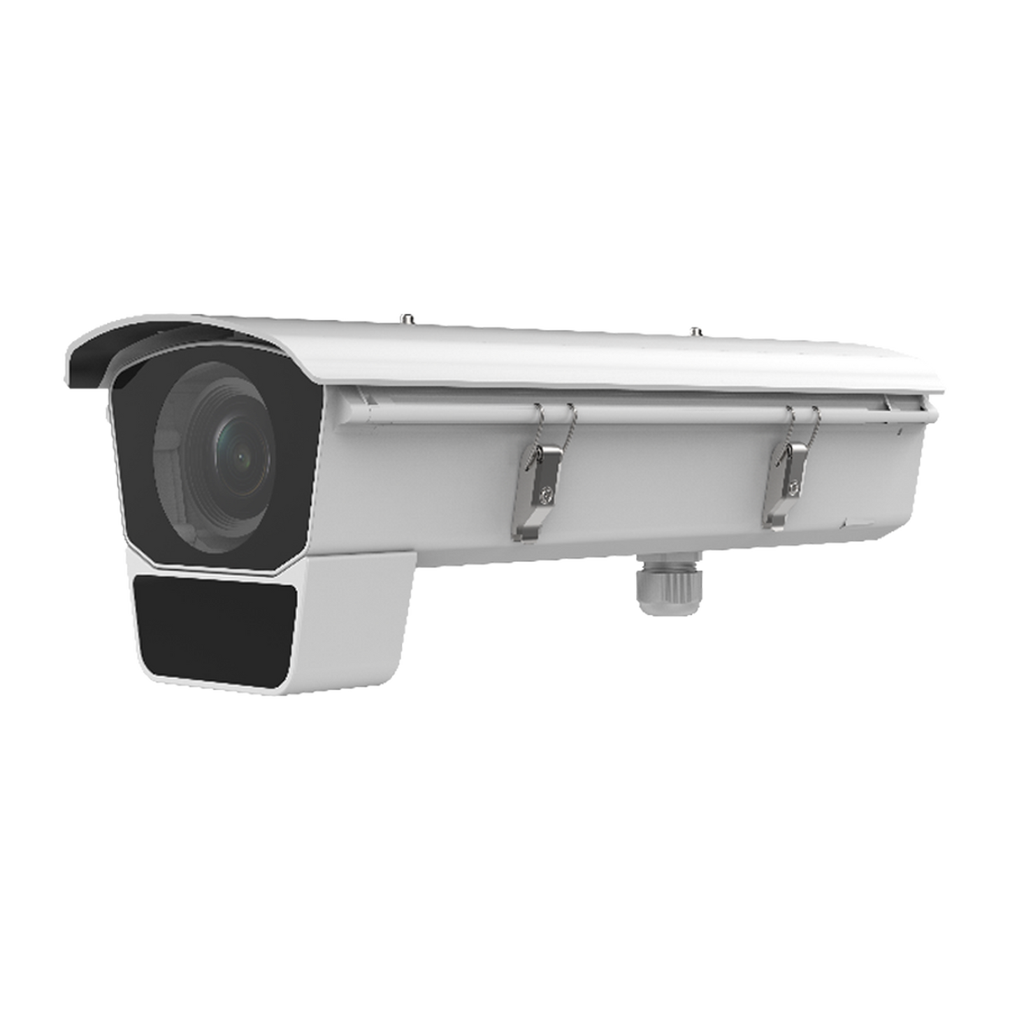 DS-2CD5026G0/E-IH Cámara Tipo Box de 2MP / Lente 3.8- 16 mm / DarkFighter / Con Gabinete / IK10 / IP66 / Detección de Rostros / microSD