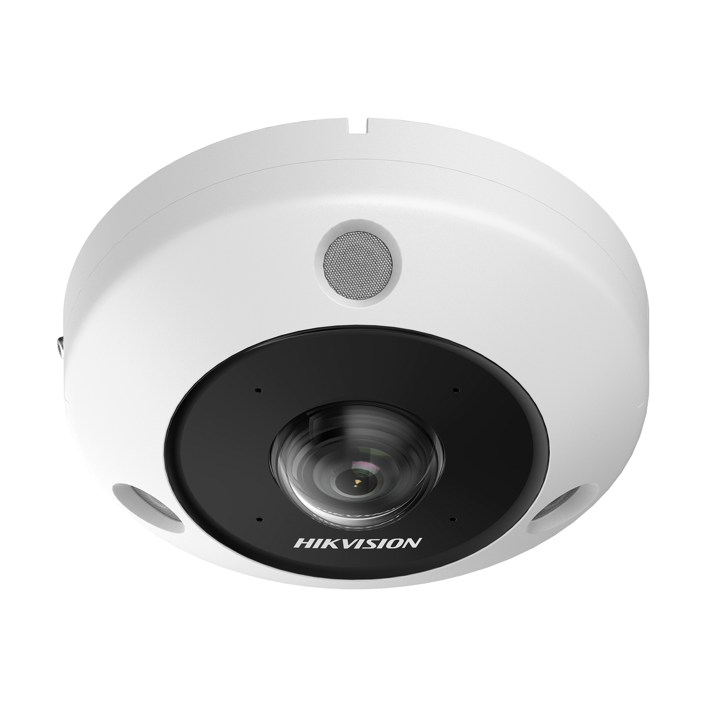 DS-2CD6365G1-IVS - Fisheye IP 6 Megapixel / 180° - 360° / Dewarping / Heat Map / HEOP 2.0 / Conteo de Personas / IP67 / IK10 / 15 mts IR / Entrada y Salida de Audio y Alarma / Múltiples Vistas / Micrófono Integrado