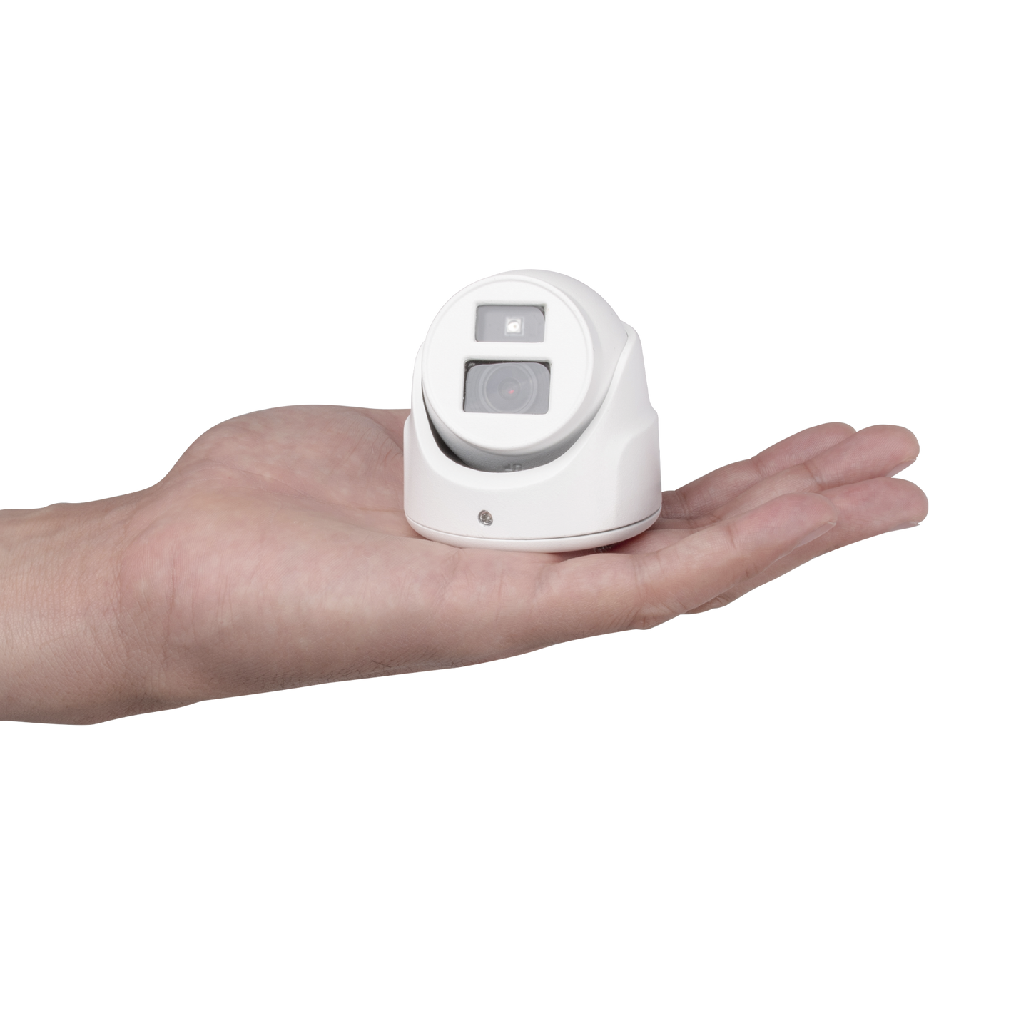 DS-2CE70D0T-ITMFW Ultra Mini Turret TURBO 2 Megapixel (1080p) / Gran Angular / Lente 2.8 mm / 20 mts IR EXIR / Exterior IP67 / 4 Tecnologías (TVI / AHD / CVBS) / dWDR / Color Blanco