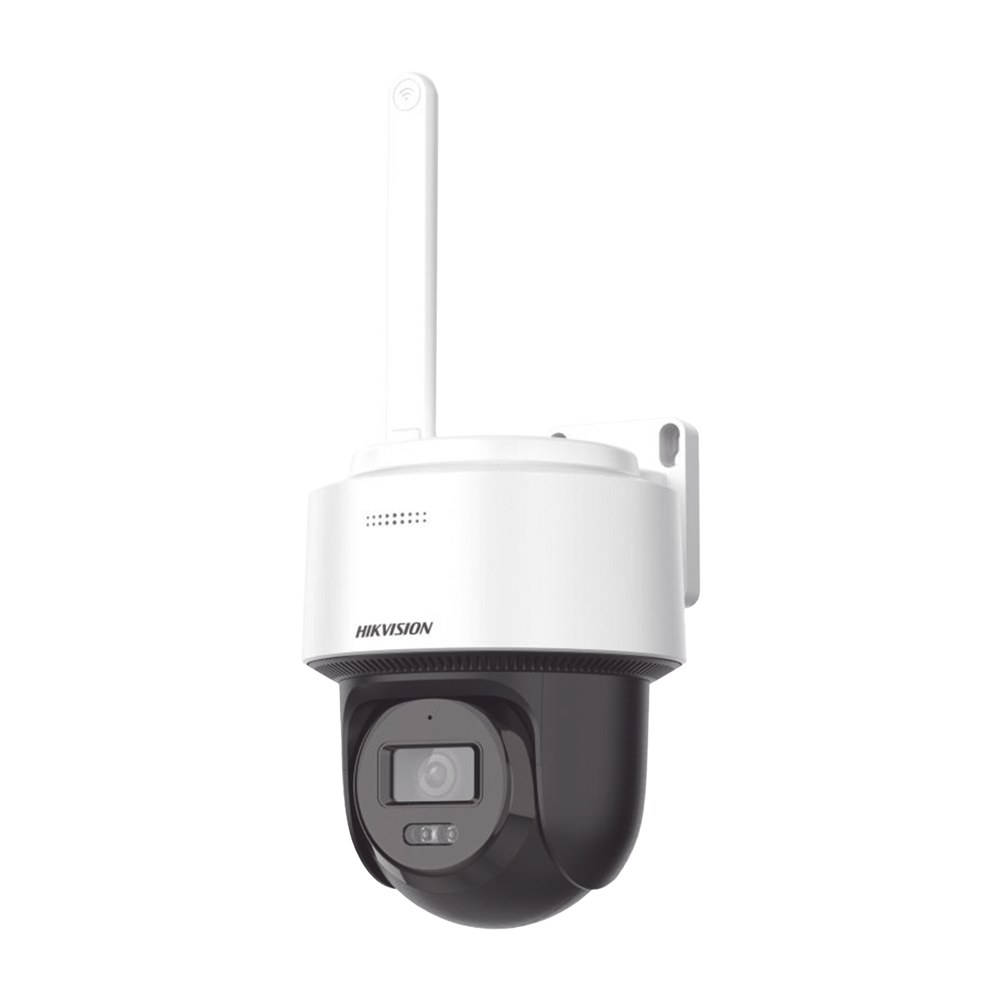 DS-2DE2C400IWG/W(W) PT IP 4 Megapixel / Lente 2.8 mm / 30 mts IR / Exterior IP66 / Wi-Fi / dWDR / H.265+ / ACUSENSE Lite / Autoseguimiento / Micrófono y Bocina Interconstruido / Micro SD / Se Conecta Directo a la App de Hik-Connect / Montaje Techo o Pared